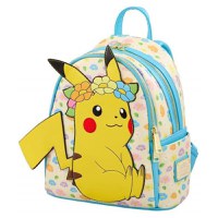 Mini Ghiozdan Pokemon by Loungefly - Sleeping Pikachu Floral Crown - 2