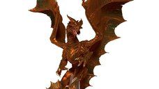 Miniatura D&D Icons of the Realms - Adult Copper Dragon