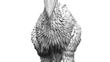 Miniatura Nepictata D&D Nolzur's Marvelous - Pasarea Axe Beak