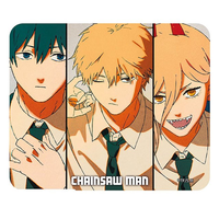 Mousepad Flexibil Chainsaw Man - Denji, Aki & Power - 1