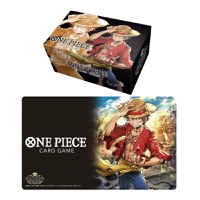 One Piece Card Game - Playmat and Storage Box Set - Monkey D Luffy - 1