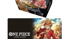 One Piece Card Game - Playmat and Storage Box Set - Monkey D Luffy