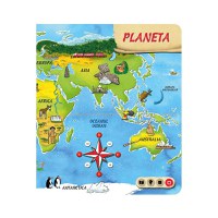 Pachet Raspundel Istetel, creion si carte Atlasul lumii - 3