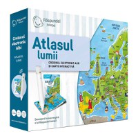 Pachet Raspundel Istetel, creion si carte Atlasul lumii - 1