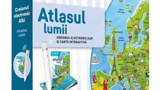 Pachet Raspundel Istetel, creion si carte Atlasul lumii