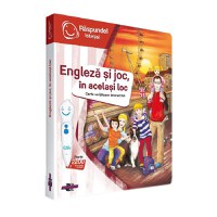 Pachet Raspundel Istetel, creion si carte Engleza si joc, in acelasi loc - 2