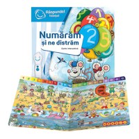Pachet Raspundel Istetel, creion si carte Numaram si ne distram - 3
