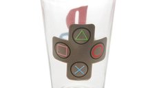 Pahar Mare ABYstyle Playstation - 500ml - Design cu Butoane