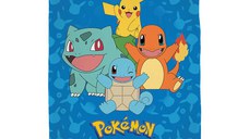 Patura Fleece Pokemon - Starter Pokemon 130 x 160 cm