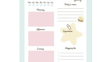 Planner Zilnic Notebook Pusheen Foodie Collection