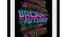 Poster cu Rama Back to the Future - Neon (30x40)