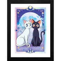 Poster cu Rama Sailor Moon - Luna & Artemis (30x40) - 1