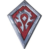 Poster din Metal World of Warcraft - Horde Shield (25x35) - 1