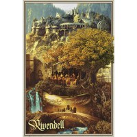 Poster Maxi Lord of the Rings - 91.5x61 - Rivendell - 1