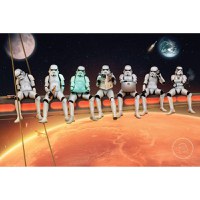 Poster Maxi Original Stormtrooper - 91.5x61 - On Girders - 1
