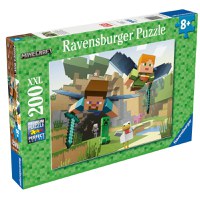 Puzzle Copii XXL Minecraft - Animal Adventures (200 piese) - 1