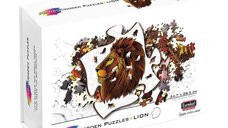 Puzzle din Lemn Multicolorat - Leu, 121 piese