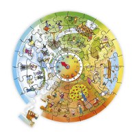 Puzzle Educativ 54 Piese 4 Anotimpuri - 2