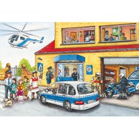 Puzzle LIN2151 - 3x24, Fire Brigade and Police - 2