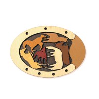 Puzzle Logic cu Animale Constantin's - Wild Horses - 2