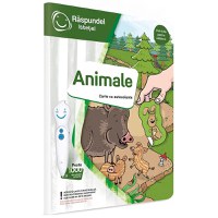 Raspundel Istetel Carte cu Autocolante Animale - 1