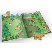 Raspundel Istetel Carte cu Autocolante Animale - 2