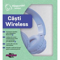 Raspundel Istetel, Casti Wireless, albastru - 3