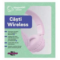 Raspundel Istetel, Casti Wireless, roz - 3