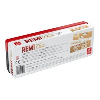 Remi Clasic, tabla lemn, cutie metal - 3