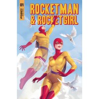 Rocketman & Rocketgirl One Shot Cvr A Leirix - 1