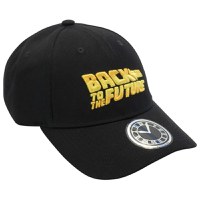 Sapca Back to the Future - Black - Back To The Future Logo - 1