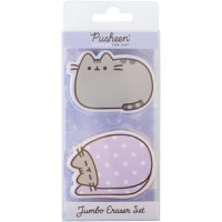 Set 2 Gume de Sters Jumbo Pusheen Moments - 1