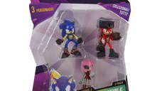 Set 3 Figurine Articulate Sonic Prime - diverse modele, S2