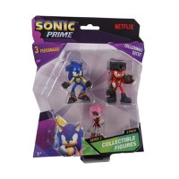 Set 3 Figurine Articulate Sonic Prime - diverse modele, S2 - 1