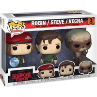 Set 3 Figurine Funko POP TV ST S4 - Hunter Robin/Steve/Vecna - 2