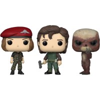 Set 3 Figurine Funko POP TV ST S4 - Hunter Robin/Steve/Vecna - 1