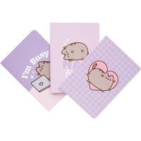 Set 3 Notebooks A6 Pusheen Moments - 1
