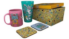 Set Cadou Looney Tunes - Pahar XXL + Cana + 2 Coastere Vacay