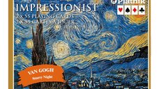 Set de Carti de Joc de Lux Van Gogh Starry Night - 2 Pachete