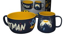 Set Mic Dejun DC Comics Cana + Bol - Batman Iconic