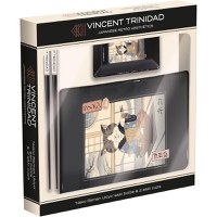 Set Sushi Vincent Trinidad (Neko Ramen Ukiyo) Large And Small Sushi Trays And Chopsticks - 1