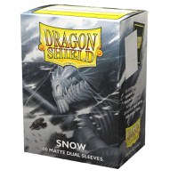 Sleeve-uri Dragon Shield Dual Matte - Snow Nirin (100 Bucati) - 1