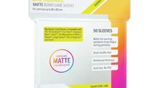 Sleeve-uri Gamegenic Big Square - Matte Clear (50 Bucati)