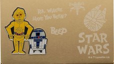 Suport de cărți de vizită - Star Wars Saga - C-3PO & R2-D2