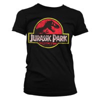 Tricou Dama Jurassic Park - Logo - M - 1