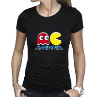 Tricou Dama Pac-Man Game Over - L - 1