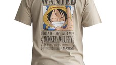 Tricou One Piece - Wanted Luffy - L