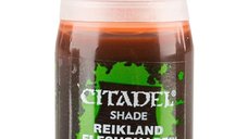 Vopsea Warhammer Shade Paint - Reikland Fleshshade pentru Figurine