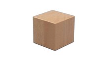Wooden Cube 8 mm - Nature