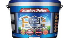 Adeplast tencuiala decorativa silicon Sauber Dekor DR  1.5 mm  28 kg  baza alba